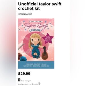 Taylor Swift crochet set